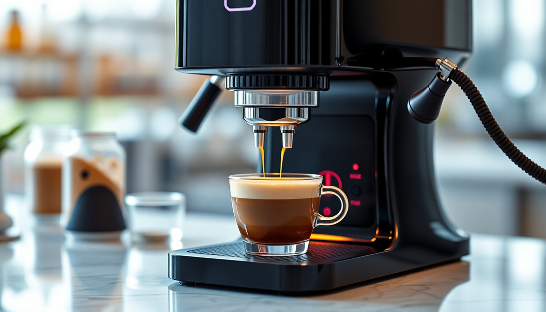 Barista using AI to brew luxury coffee