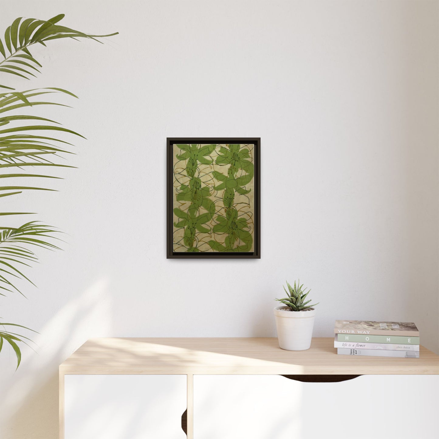 Floral Matte Canvas Wall Art