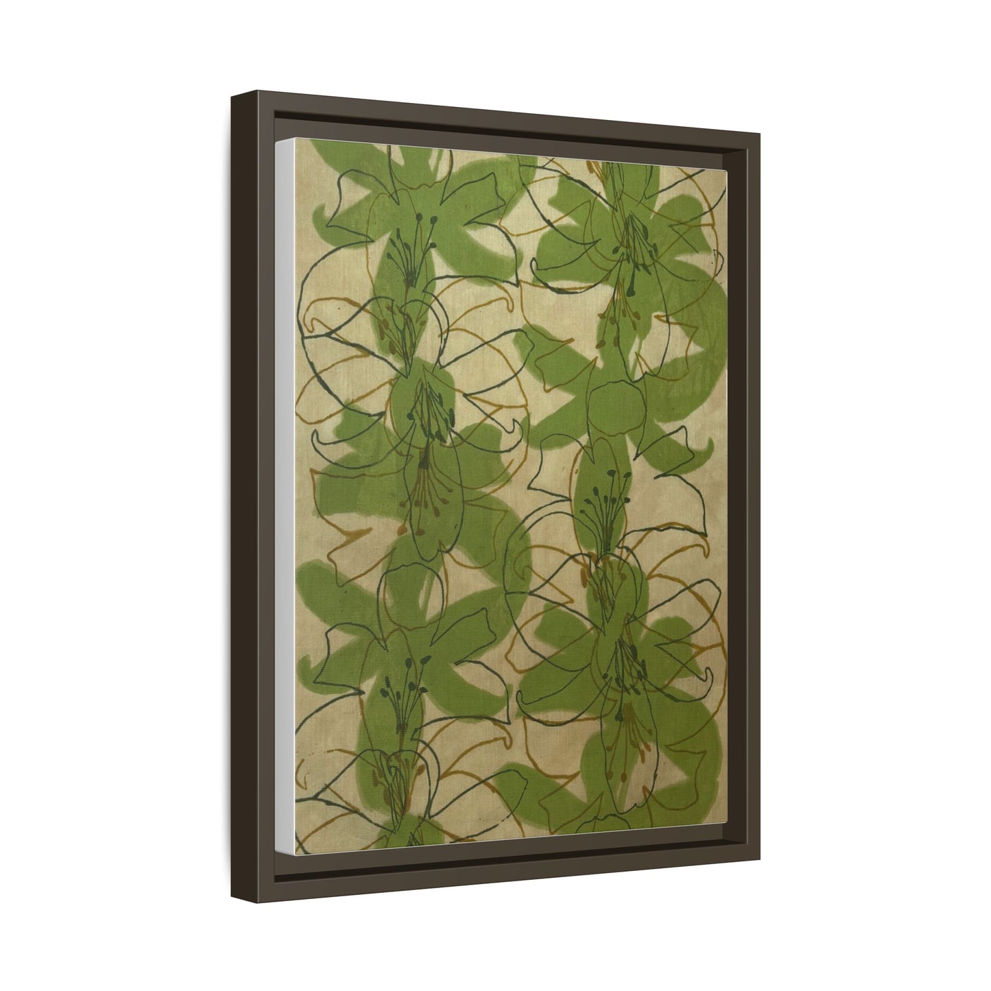 Floral Matte Canvas Wall Art
