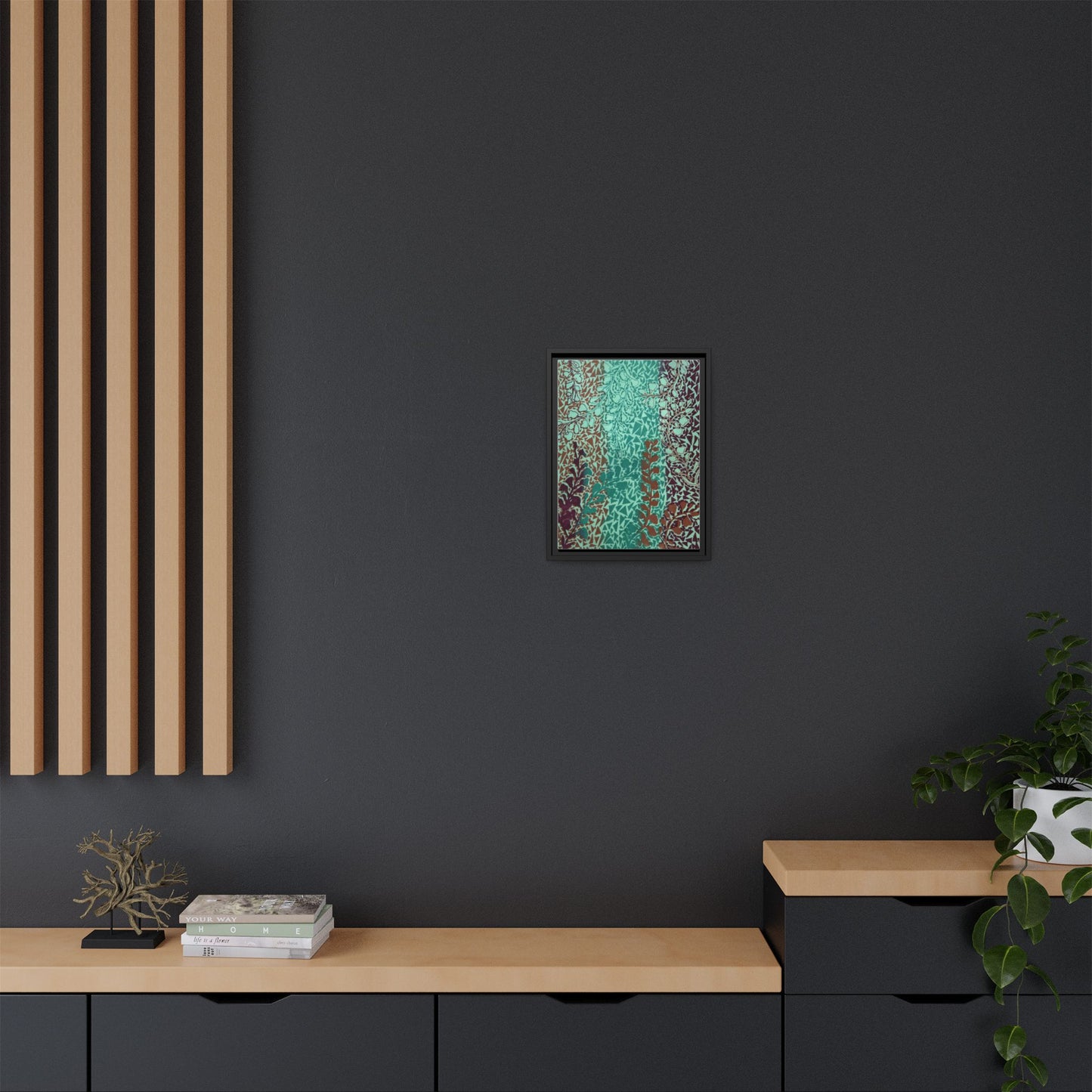 Nature Inspired Art - Framed Canvas | Brew It Cafe