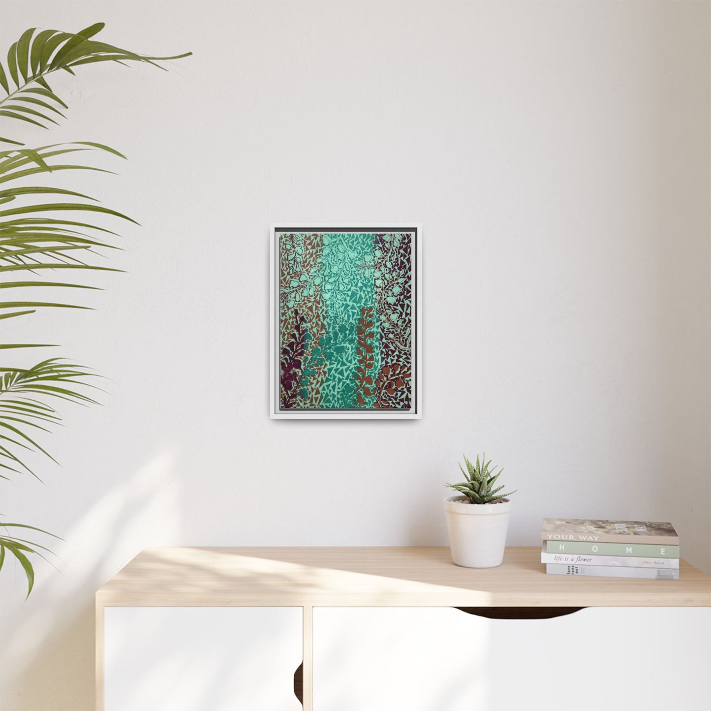 Nature Inspired Art - Framed Canvas | Brew It Cafe