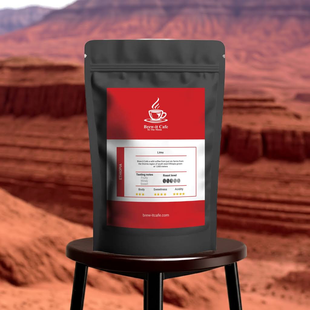 Brew-itCafe Limu Single-Origin Ethiopian Coffee Beans