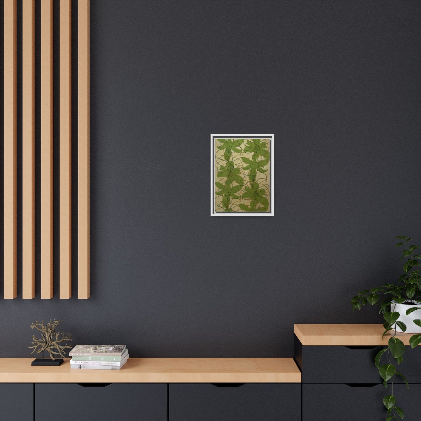 Floral Matte Canvas Wall Art