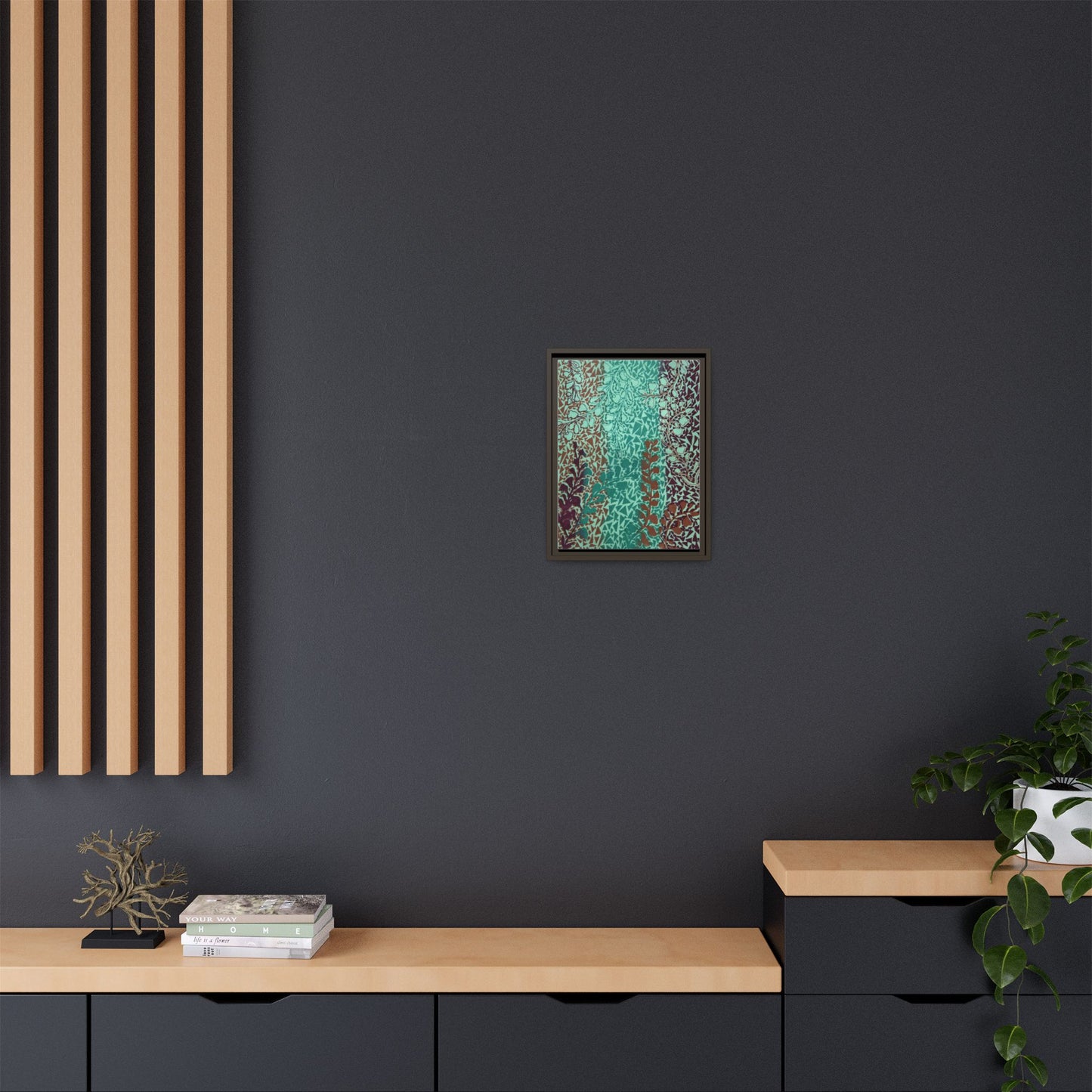 Nature Inspired Art - Framed Canvas | Brew It Cafe