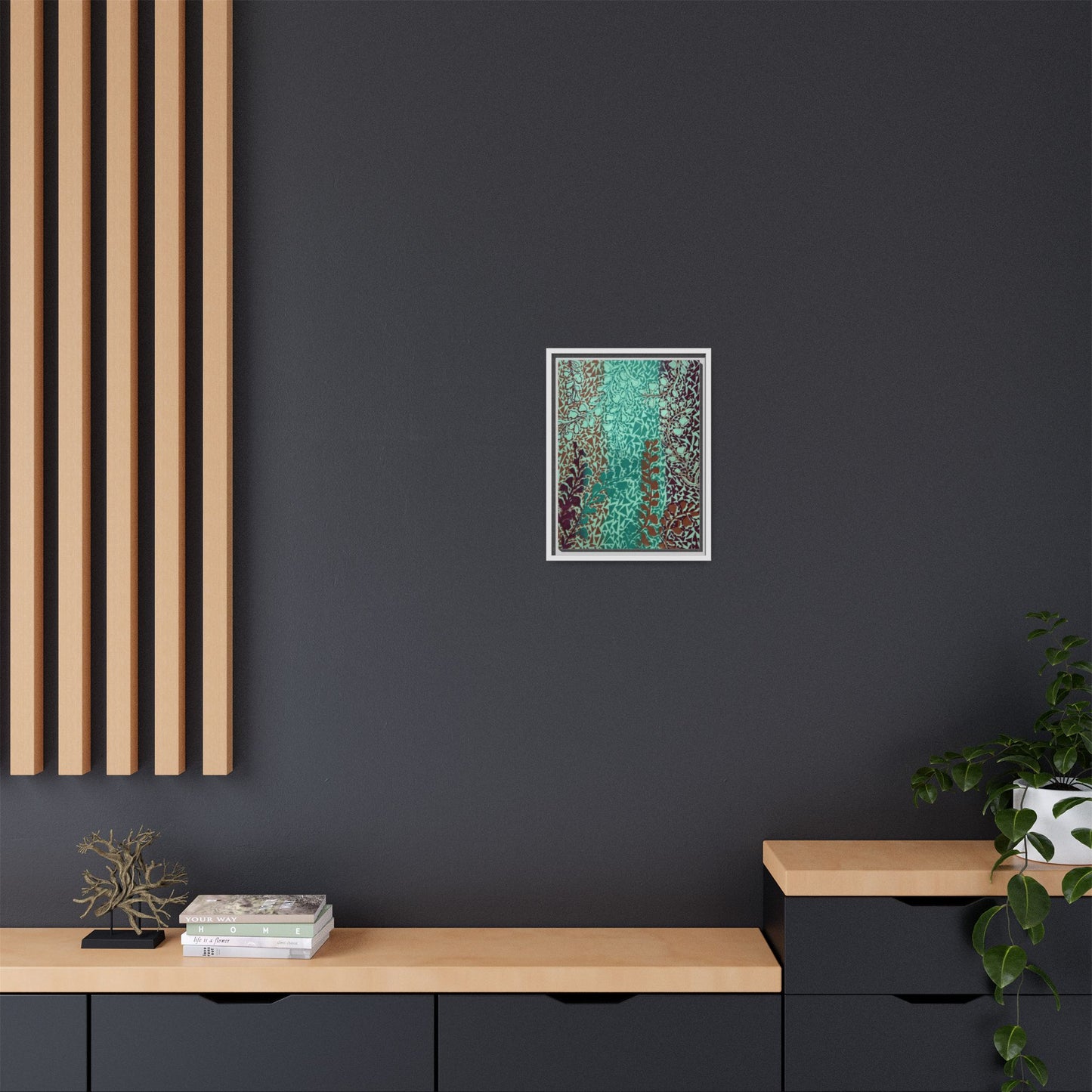 Nature Inspired Art - Framed Canvas | Brew It Cafe
