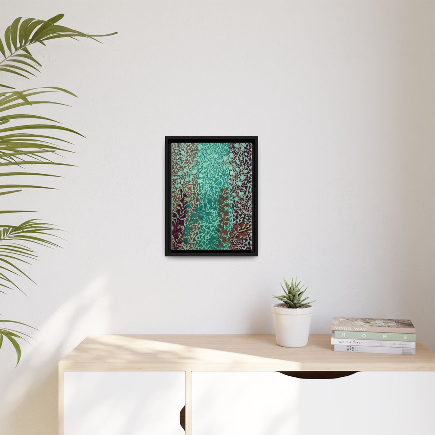 Nature Inspired Art - Framed Canvas | Brew It Cafe