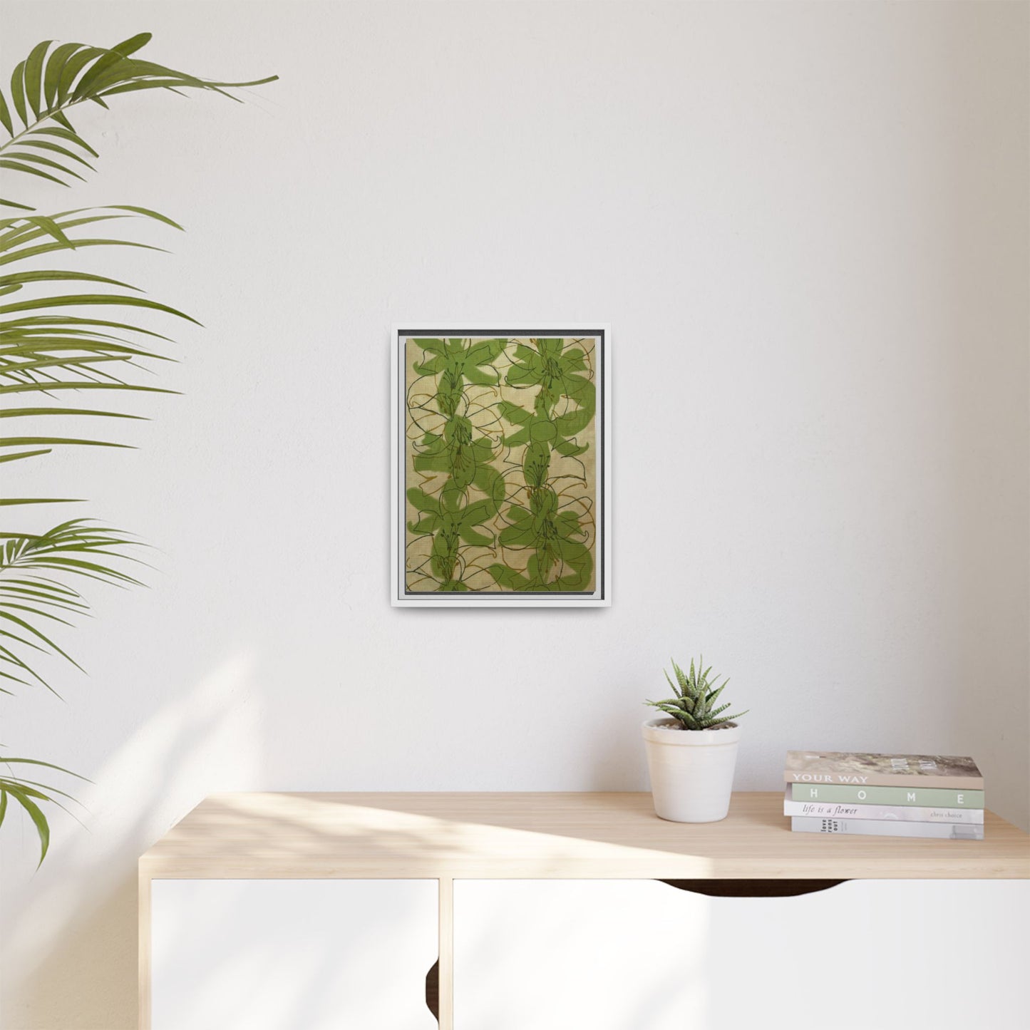 Floral Matte Canvas Wall Art