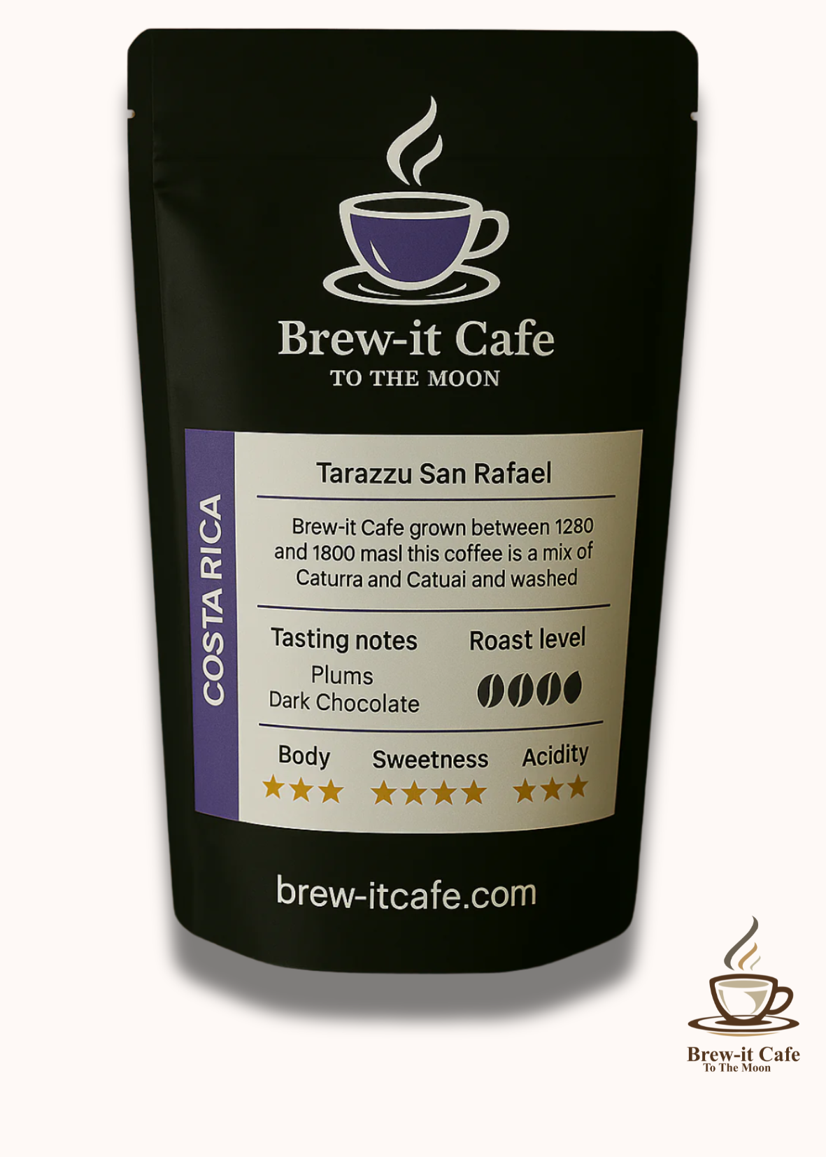 Brew-itCafe Costa Rica Tarrazu coffee