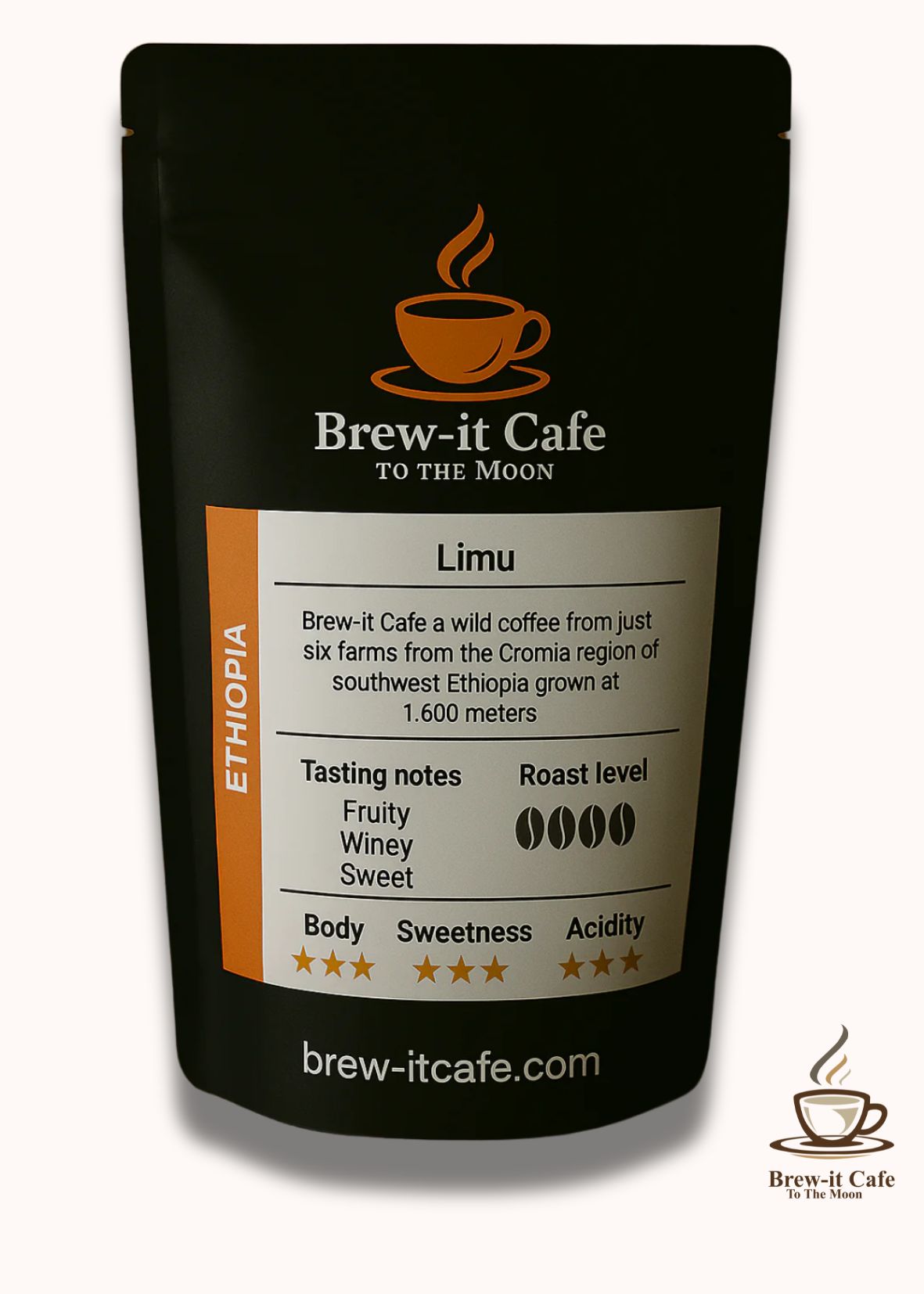 Ethiopia Limu coffee from Brew-itCafe,