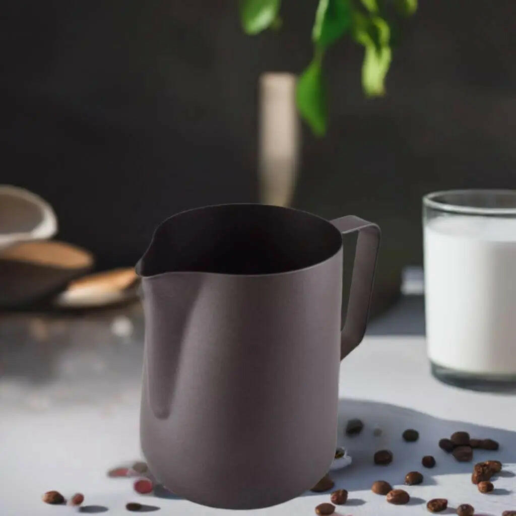 Milk Jug – Black Teflon Non-Stick Frothing Pitcher