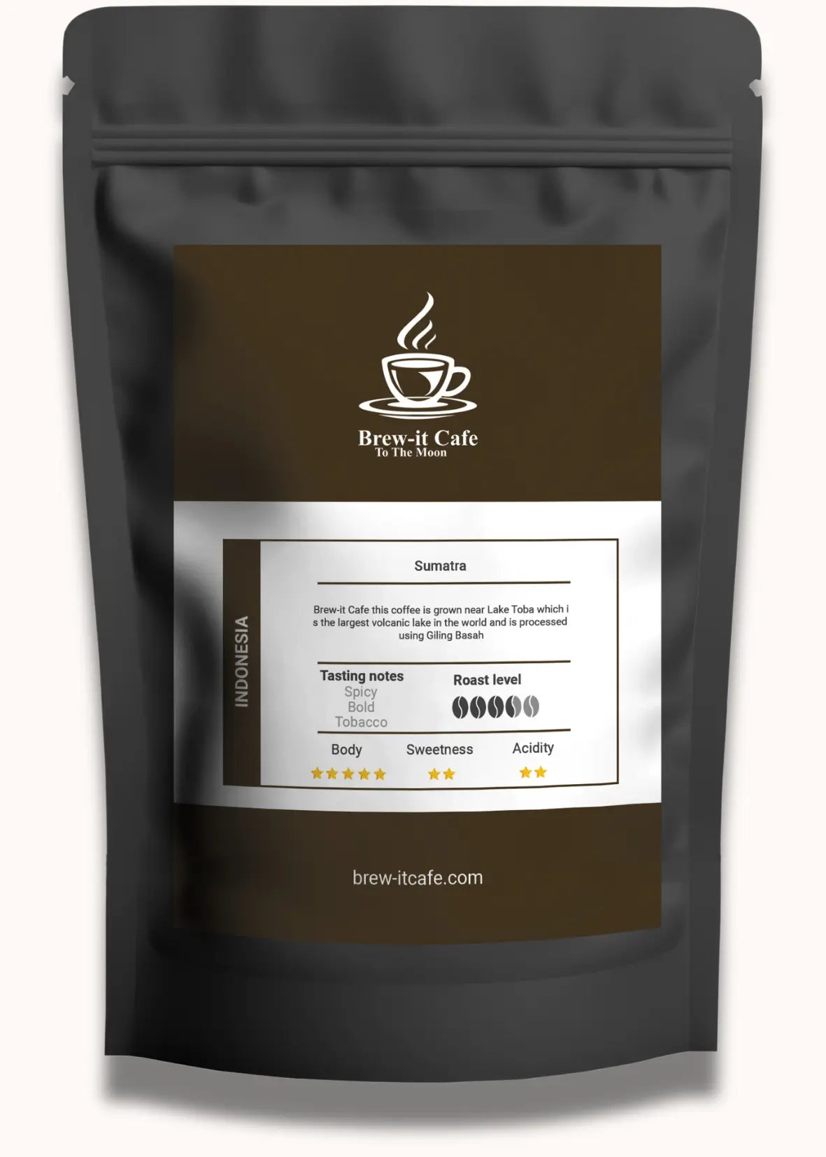 Lake Toba Coffee - Spicy Single-Origin Flavor