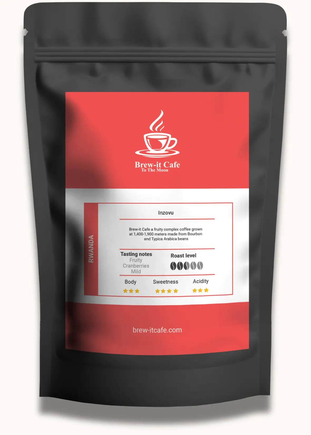 Rwanda Elephant Coffee – Fruity Cranberry Notes