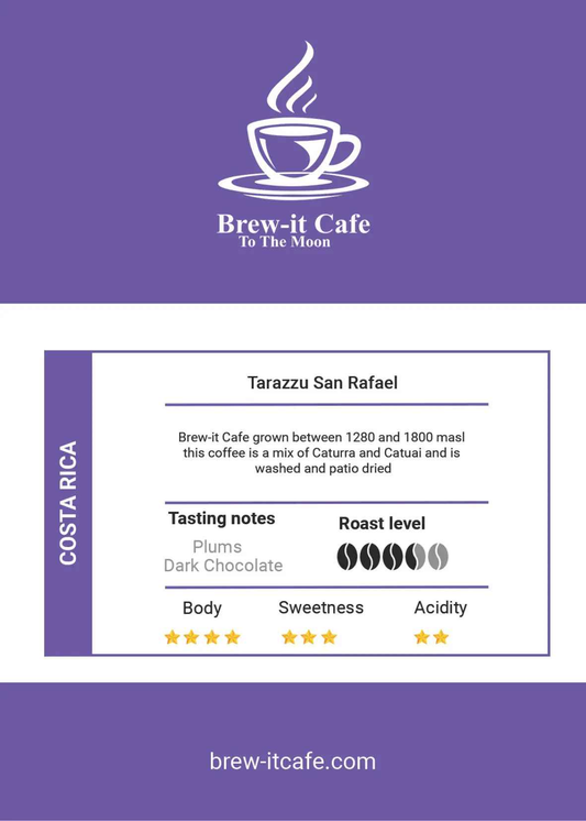 Brew-itCafe Tarazzu San Rafael Single-Origin Coffee