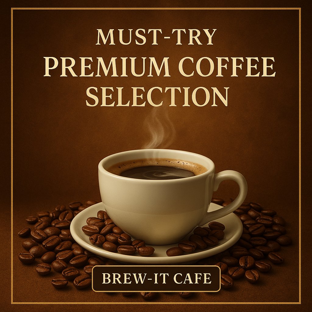 Brew-itCafe’s Signature Espresso: Bold & Flavorful