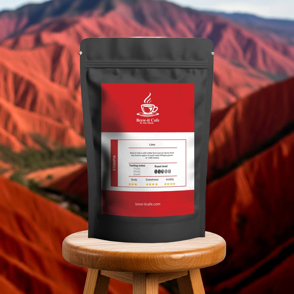 Brew-itCafe Limu Single-Origin Ethiopian Coffee Beans