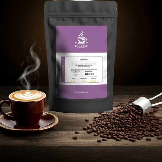 Brew-itCafe Yirgacheffe Single-Origin Ethiopian Coffee