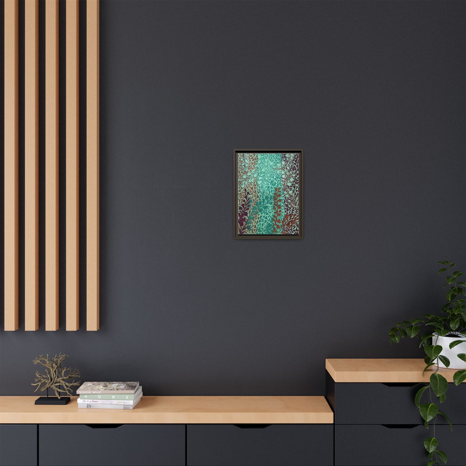 Nature Inspired Art - Framed Canvas | Brew It Cafe