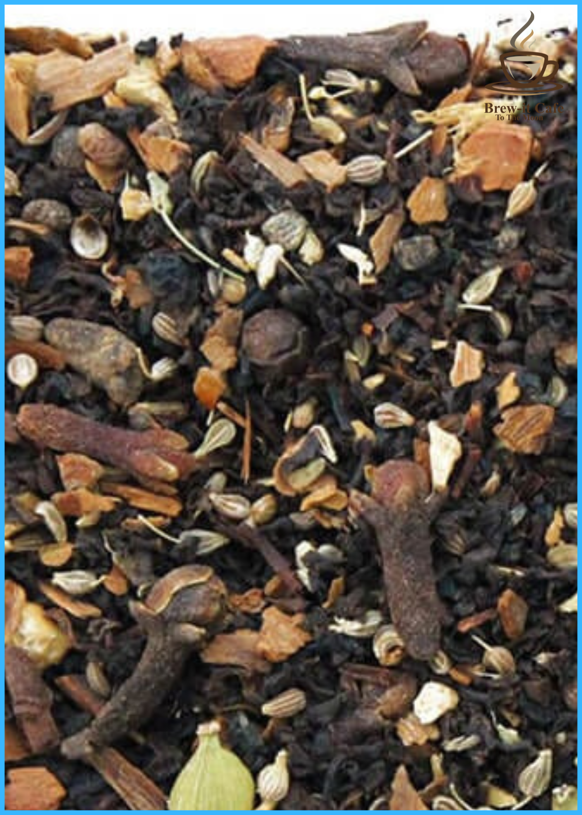 Brew-it Cafe Indian Spiced Chai Tea - Global Blend of Rich