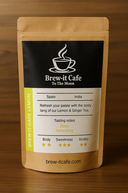 Brew-it Cafe Lemon Ginger Tea