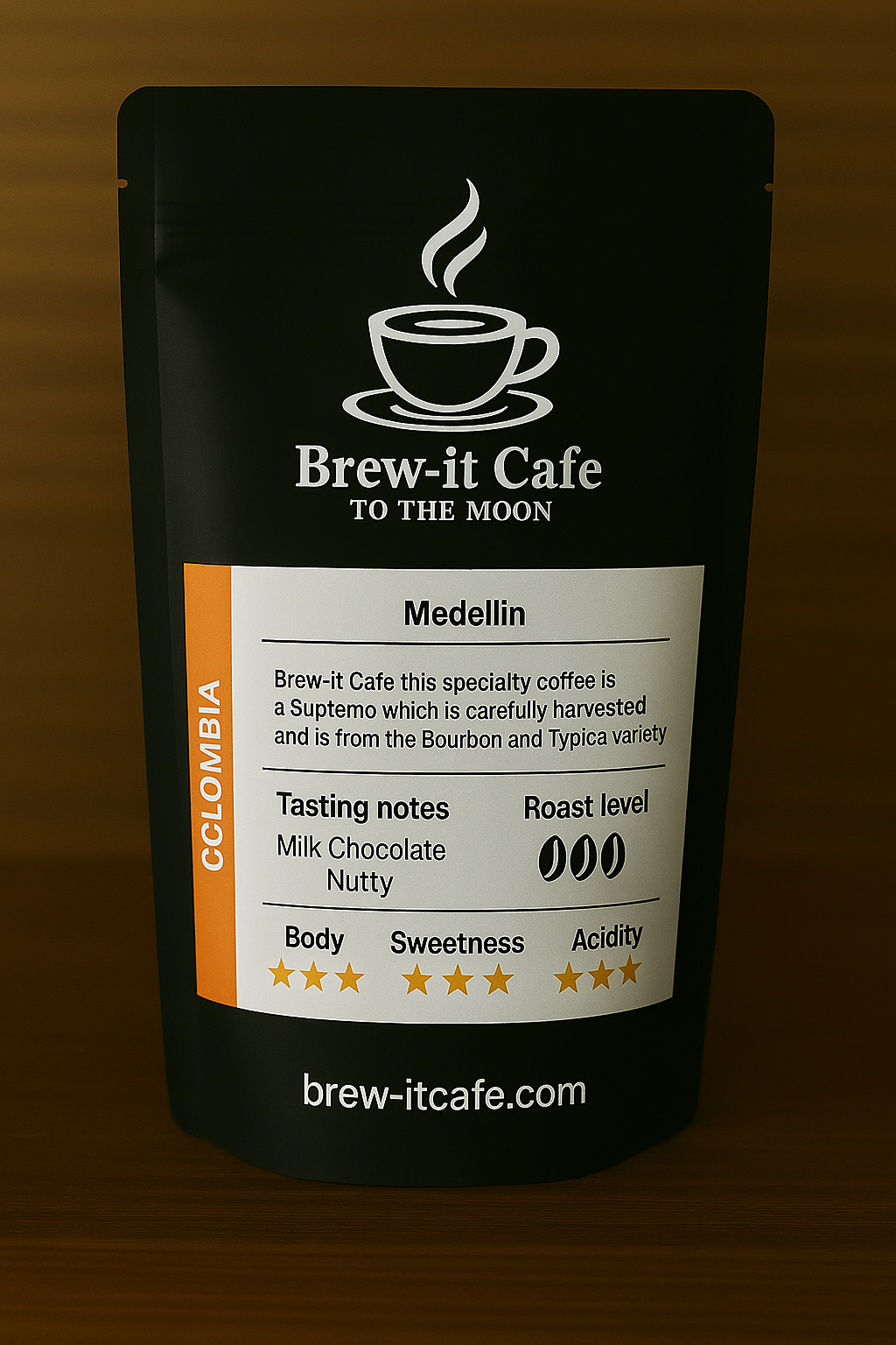 Brew-itCafe Colombian coffee 