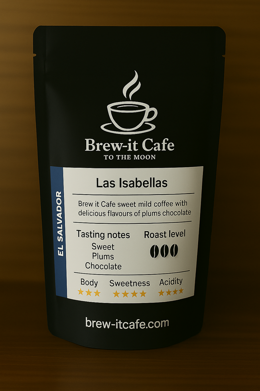 Brew-itCafe Single-Origin Blue Mountain coffee UK with rich chocolate and fruity tasting notes