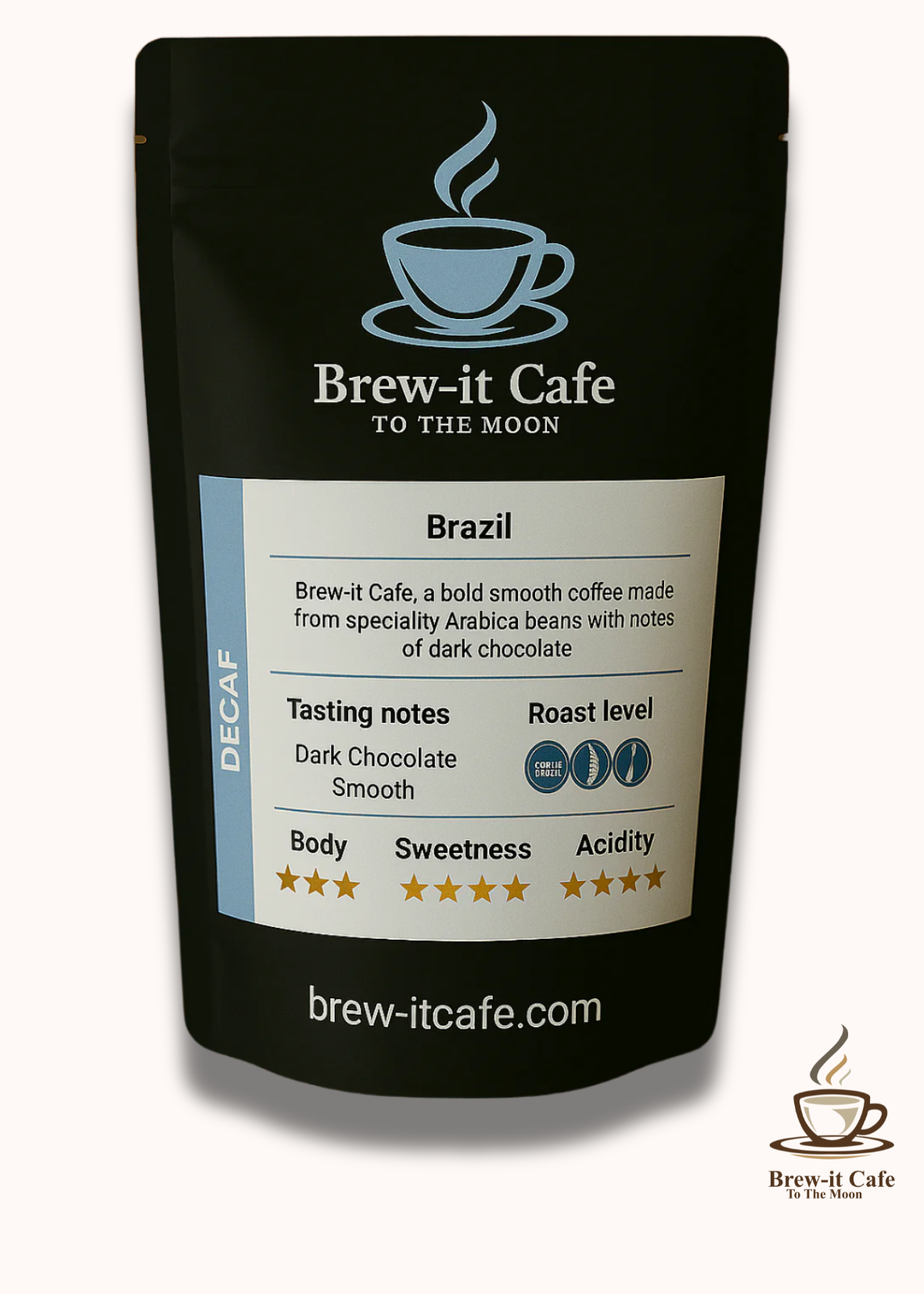 Brew-itCafe Swiss-Water Decaf Coffee 