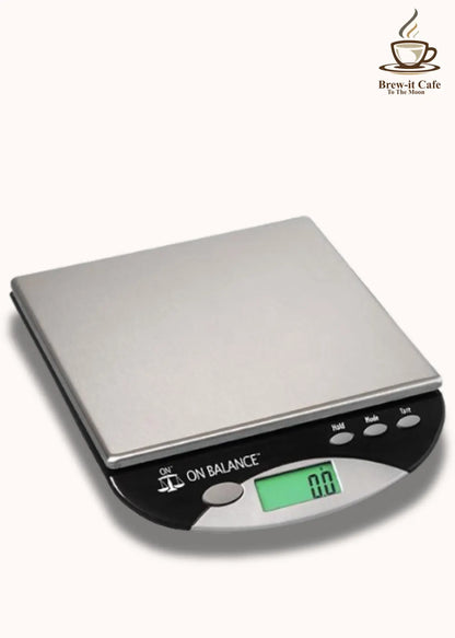 Digital Coffee Scales with Timer & Backlit Display