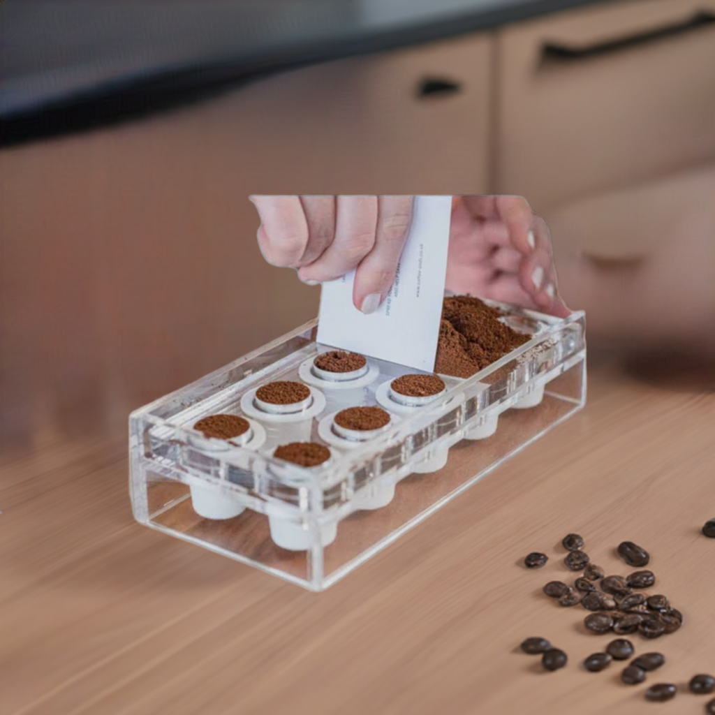 With our fill-it-yourself pods, you can mix and match different blends and roasts to create your perfect cup of coffee every time.