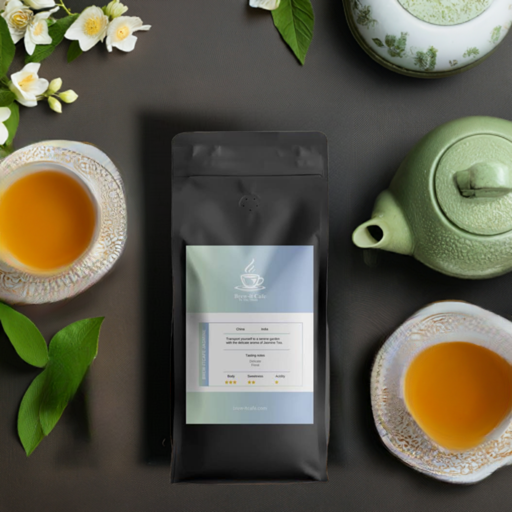 Brew-it Cafe Jasmine Tea - Awaken Your Senses