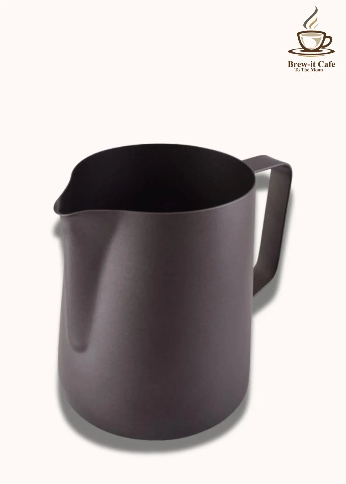 Milk Jug – Black Teflon Non-Stick Frothing Pitcher