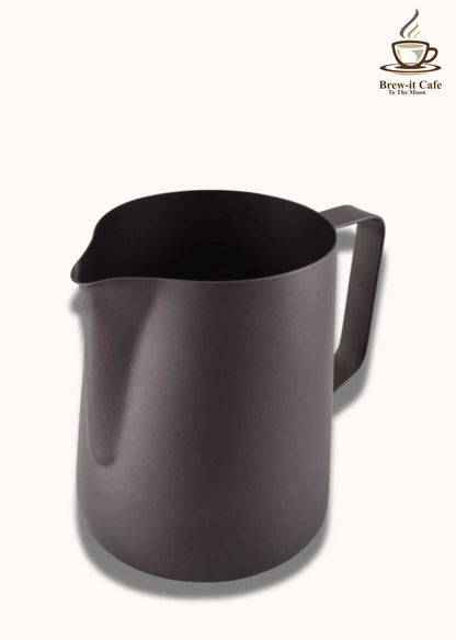 Milk Jug – Black Teflon Non-Stick Frothing Pitcher