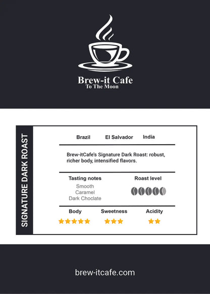 Signature Dark Roast – Intense & Smooth Bold Coffee