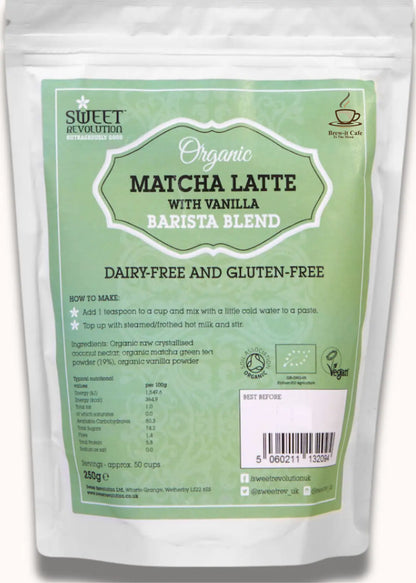 Organic Matcha Latte with Madagascan Vanilla | Brew-itCafe